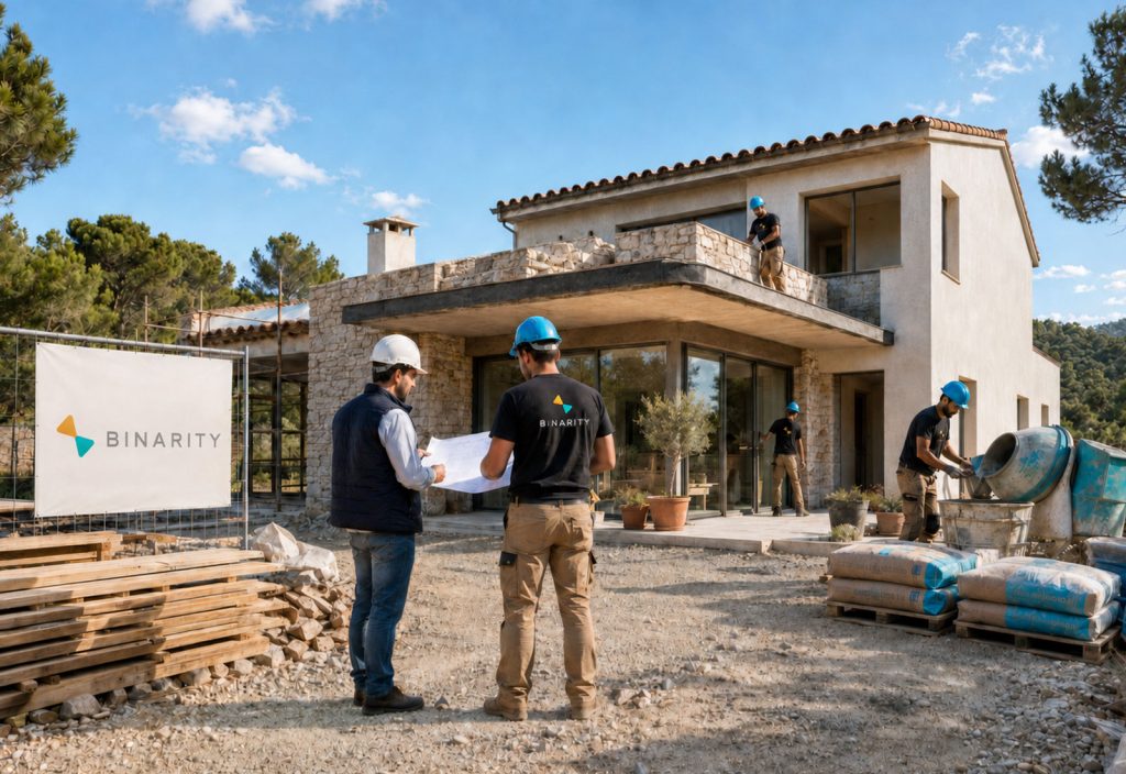 Private home construction project in Catalonia